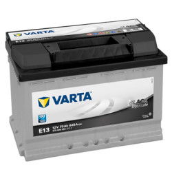 VARTA E13 Black Dynamic 70Ah EN 640A Jobb+ magas (570 409 064) 