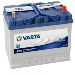 VARTA E23 Blue Dynamic 70Ah 630A Jobb+ Ázsia (570 412 063) 