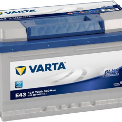 VARTA E43 Blue Dynamic 72Ah EN 680A Jobb+ (572 409 068) 