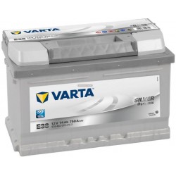 VARTA E38 Silver Dynamic 74Ah EN 750A Jobb+ (574 402 075) 