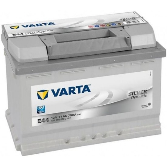  VARTA E44 Silver Dynamic 77Ah EN 780A Jobb+ (577 400 078) 