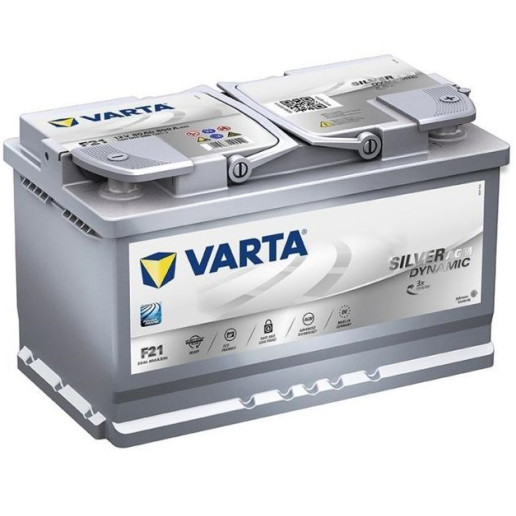 VARTA F21 Silver Dynamic AGM 80Ah 800A Jobb+ (580 901 080) 