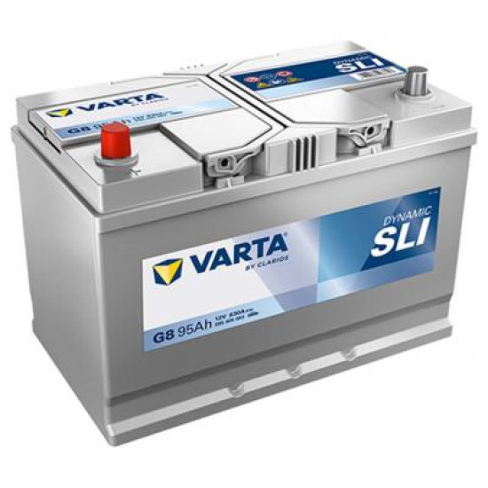 Varta Dynamic SLI G8 akkumulátor, 12V 95Ah 830A B+,  Japán