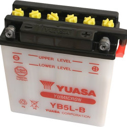 YUASA 5,3AH/60A JOBB P/JOBB K. 121*61*131 