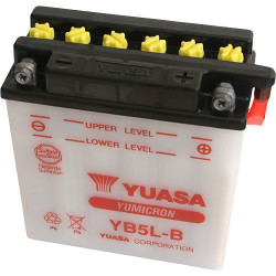 YUASA 5,3AH/60A JOBB P/JOBB K. 121*61*131 