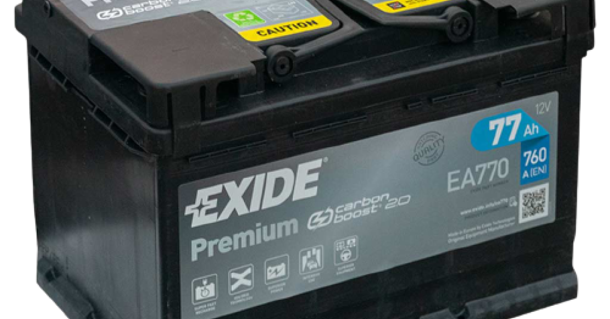 Exide Premium 77Ah Jobb+ (EA770)